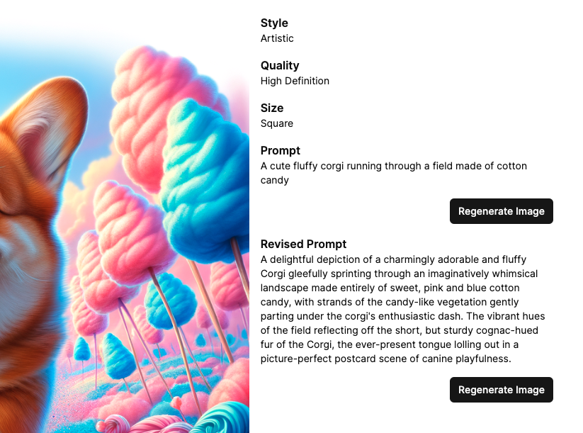Fine-tuning image generation with granular controls